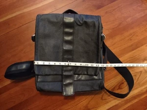 Matt & Nat Vegan Leather Black Backpack with Adjustable Padded Straps - Picture 1 of 9