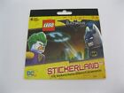 Autocollants LEGO Batman Movie Stickerland 120 Joker DC Comics autocollants Warner Bros