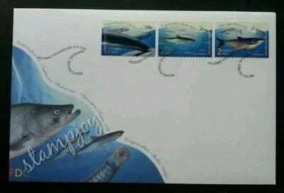 [SJ] Finland Fish 2001 Ocean Marine Life Underwater (stamp FDC) - Image 1 of 4