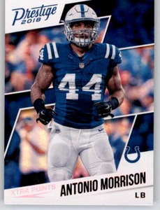 2018 Prestige Rainbow Foil Xtra Points Antonio Morrison Parallel Refractor Colts - Picture 1 of 2