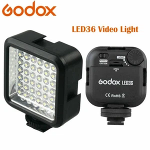 Luz de lámpara de video GODOX LED 36 para cámara réflex digital Canon Nikon videocámara DV - Imagen 1 de 8