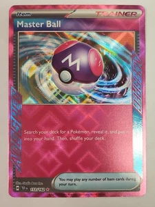 Master Ball #153 LP SV05: Temporal Forces Pokemon - Picture 1 of 2