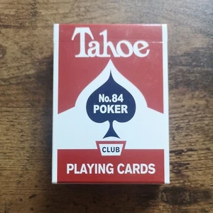 Tarjetas de juego de póquer Arrco Tahoe No.84 edición roja nuevas y selladas mazo de club USPCC - Imagen 1 de 7