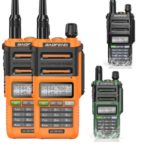 2-pak UV 9R Pro Walkie Talkie IP68 Wodoodporne dwukierunkowe radio Dual Band - Zdjęcie 1 z 17