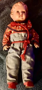 Poupée marque à la tortue T 36 Schildkrot en celluloïd ??? vintage 1940 - N°3Bis - Foto 1 di 10