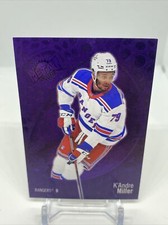 K’Andre Miller 2022-23 Skybox Metal Universe Purple Spectrum FX 69 /199 Rangers