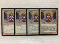 MTG 4x Mangara's Blessing Mirage Legacy Magic the Gathering Card x4 NM