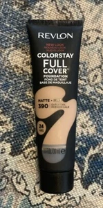 Base mate cubierta completa Revlon Colorstay 390 bronceado temprano 1,0 oz - Imagen 1 de 2