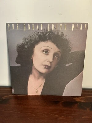 NEW "STILL SEALED" VINYL / THE GREAT EDITH PIAF (1981) JC 37096 Mint Conditions - Image 1 of 4