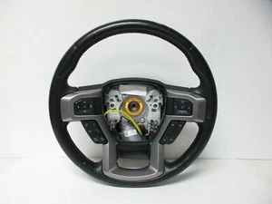 17-20 FORD F250 & F350 DRIVER STEERING WHEEL WITH CONTROLS - Bild 1 von 8
