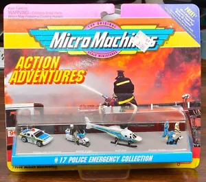 MICRO MACHINES ACTION ADVENTURES #17 POLICE EMERGENCY COLLECTION - Picture 1 of 1