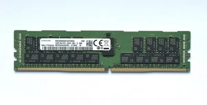 32GB (1x32) Samsung M393A4K40CB2-CTD Server RAM, DDR4, Low Profile, PC4-2666V - Picture 1 of 3