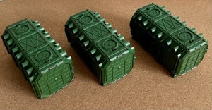 Warhammer 40k Battlezone Manufactorum - Munitorum Armored Containers Gw Terrain - Imagen 1 de 2