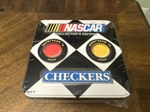 NASCAR Collector's Edition Checkers Red & Yellow Goodyear Tires New Sealed Tin - Picture 1 of 3