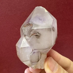 123g Natural Elestial Amethyst Crystal Mineral Specimen Healing #349 - Picture 1 of 10