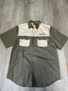Camisa manga corta safari abotonada parque nacional Kruger Sudáfrica talla XL - Imagen 1 de 5