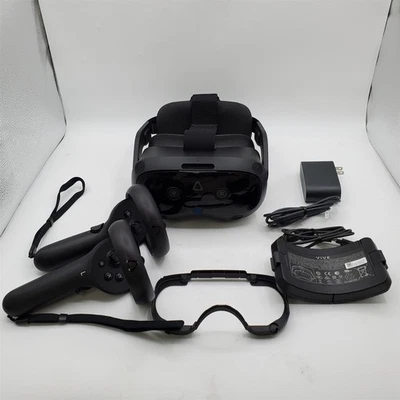 HTC Vive Focus Vision Mixed Reality and PC VR Headset+Controllers [99HAUM006-00] - Image 1 of 4