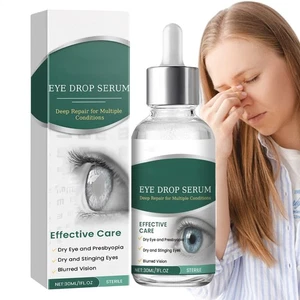 Gotas suaves para el cuidado de los ojos para ojos secos alivian la fatiga visual sin conservantes - Imagen 1 de 12