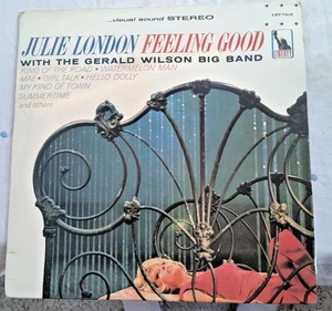 JULIE LONDON "FEELING GOOD" VINYL LP FRANCE 1987 VG / EX - Foto 1 di 3