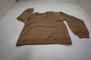 Peter Millar Lava Wash Henley Crew Sweater Womens Size Small Cam 1041B 01261270 - Picture 1 of 5