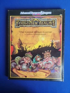 AD&D The Great Khan Juego Caja Set - Forgotten Realms (Completo) - Imagen 1 de 5
