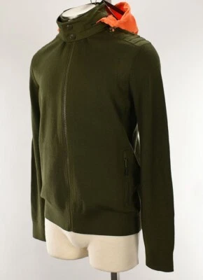 RLX RALPH LAUREN Hombres Verde Oliva Cremallera Completa Sudadera con Capucha Chaqueta MEDIANA NUEVA CON ETIQUETAS Foto 1 de 2