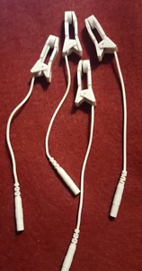 Electrode Lead Wire Adapters Clips for Tens Massager - Picture 1 of 3
