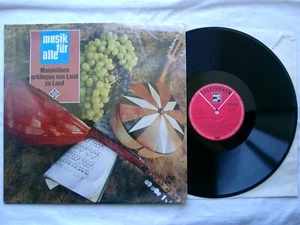 WILLI ALTHOFF - Mandolines Play Famous Continental Melodies LP - 1970's Germany - Picture 1 of 4