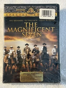 The Magnificent Seven: 4 Films DVD Western Legends Special Edition 4-Pack New - Imagen 1 de 7
