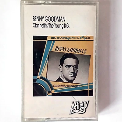 Clarinetitis - The Young Benny Goodman (Chrome Audio Cassette, 1986 Affinity) - Image 1 of 3
