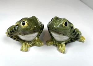 Frosch Kröte Salz und Pfefferstreuer Deko Sammlerstück 3 x 3,5 x 3,5" - Bild 1 von 8