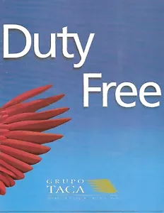 Duty Free Brochure - Grupo TACA - Inflight Sales Magazine (B740) - Bild 1 von 1