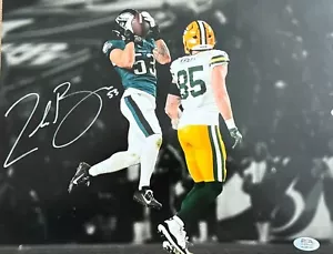 Zack Baun Philadelphia Eagles Signed 11x14 Photo PSA COA - Picture 1 of 1