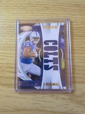 Micheal Pittman Jr 2023 Certified Piece Of The Game Patch /199 No. POG-26 Colts 