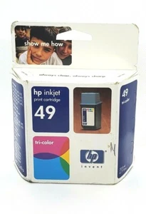 Original HP 49 51649A Tri-Color Tintenpatrone DeskJet 350 600 OfficeJet 500 Neu in OVP - Bild 1 von 4