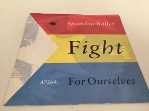 SPANDAU BALLET FIGHT FOR OURSELVES  7'' VINYL RECORD 1986 - Picture 1 of 4