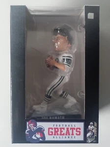 JOE NAMATH New York Jets NFL Legends Of "The Field" Bobblehead. NIB!! - Picture 1 of 11