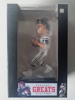 乔·纳马特纽约喷气机队 NFL “球场”传奇摇头公仔。 全新带盒!! — 第 1/4 张图片