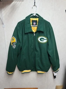 NFL G-lll Apparel GREEN BAY PACKERS Wool Jacket sz XL NWT - Picture 1 of 24
