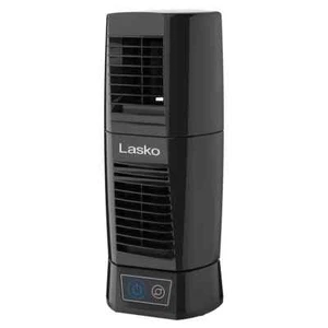 Lasko Desktop Oscillating Tower Fan: Quiet Operation, 2 Speeds, Indoor Use, Air - Picture 1 of 9