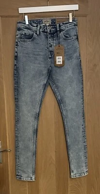 Pantalones de mezclilla Next talla 28R ajuste súper ajustados - con elástico - nuevos con etiquetas - PVP £28 Foto 1 de 4