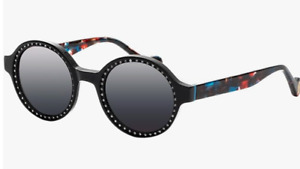 Elton John Eyewear Glasses Wizard Grey Polarized Sunglasses - A