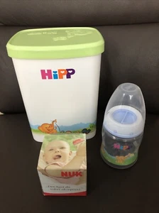 NUK First Choice+ Silikon-Sauger Gr. 1 S (150ml) 0-6 Monate Trinkflasche - Bild 1 von 4
