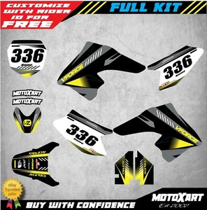 Custom Graphic Kit to fit Suzuki DRZ 70 - 2009 / 2020 TAG style stickers - Foto 1 di 6