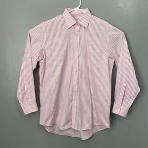 Charles Tyrwhitt Vestito Camicia Uomo 16,5 35 Jermyn Street London Non Ferro Bottoni - Foto 1 di 9