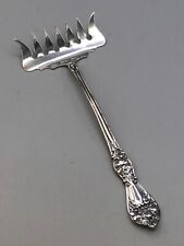Antique Baker Manchester Sterling Silver Sardine Fork 5.5"