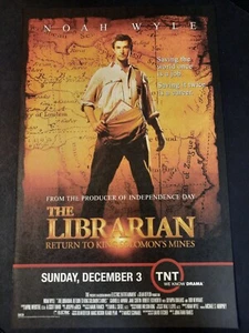 THE LIBRARIAN: Return to Solomon's Mines Noah Wyle ~ Comic Page PRINT AD 2006 - Picture 1 of 1