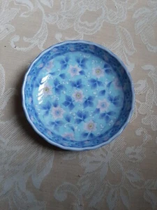 Vintage Orental Procline Trinkit Dish Blue And White - Picture 1 of 5