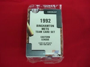 1992 BINGHAMTON METS FLEER PROCARDS MINOR LEAGUE TEAM SET NEW YORK METS SEALED - Picture 1 of 4