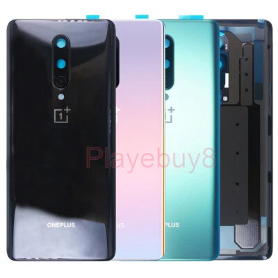 New OEM Original Rear Glass Housing Battery Back Cover Adhesive For Oneplus 8 - Image 1 of 2